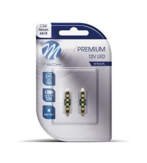 2x Dioda LED LB350W-C5W 36mm 4xSMD3632 Samsung CANBUS Bílá 52993 2x Dioda LED LB350W-C5W 36mm 4xSMD3632 Samsung CANBUS Bílá 52993