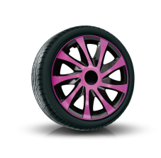 NRM Poklice 14" DRACO CS BLACK-PINK  4 ks_b
