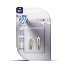 2x Dioda LED LB085W-C5W 36mm 8xSMD3014 Bílá 51267 2x Dioda LED LB085W-C5W 36mm 8xSMD3014 Bílá 51267