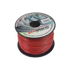 Kabel 1 mm, červený, 100 m bal