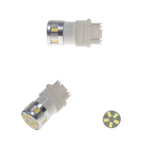 LED T20 (3157) bílá, 12-24V, 11LED/5730SMD