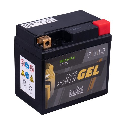 intAct YTZ7-S Gel Bike-Power Battery