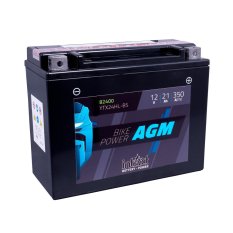 intAct YTX24HL-BS Maintenance Free AGM Bike-Power Battery