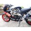 Padací slidery SL01 Aprilia Tuono V4 R / 1100 Factory - Barva krytek: Červený eloxovaný hliník, Barva sliderů: Černý polyamid