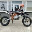 Dětská benzínová motorka Pitbike Markstore Zuumav K3 oranžovo-černá 2024 125cc 4t 17/14 + el. start