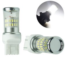 TURBO LED T20 (7443) bílá, 12-24V, 48W