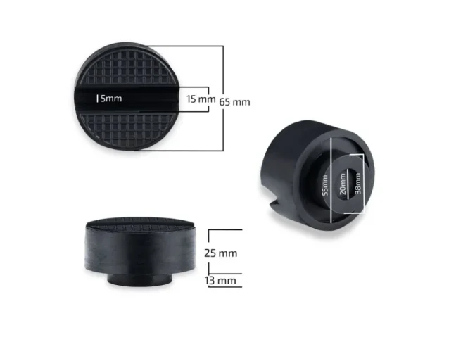 Univerzální podložka pod hever Heyner RubberPad PRO, 347600