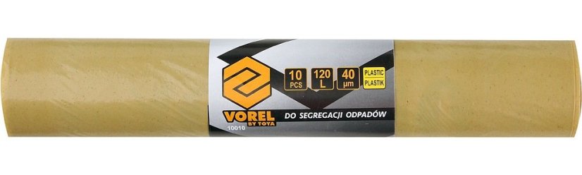 Pytel na odpad LDPE, 40um, 120l, 10ks, plast