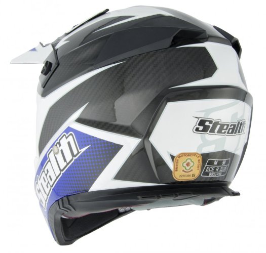 Stealth HD210 GP Replica Adult MX helma - Modrá