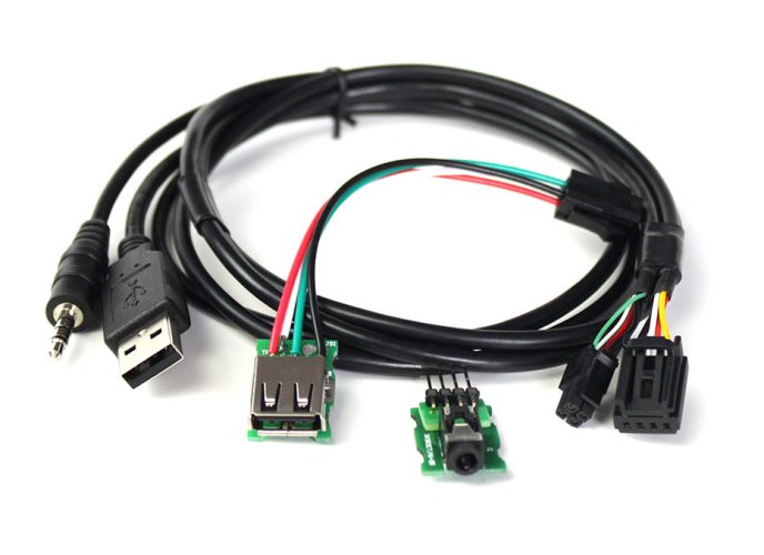 USB+JACK konektor Škoda Octavia 2014-