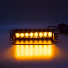 PREDATOR LED vnitřní, 8x3W, 12-24V, oranžový, 240mm