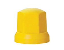 24244 krytky sroubu kol f 32mm vysoke tmave zlute