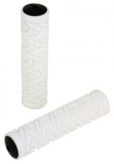 Keirin Rubber Bicycle Grips - White