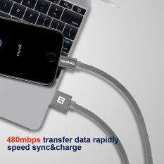 Kabel textile USB/Lightning SWISSTEN, černý, 45563_b Kabel textile USB/Lightning SWISSTEN, černý, 45563_b