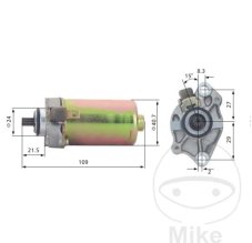 Startér JMP pro Aprilia RS 50 /Replica