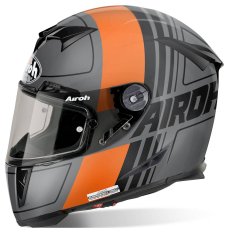 Airoh GP 500 Full Face Helmet - Scrape Orange Matt