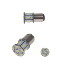 LED BA15d (jednovlákno) bílá, 12V, 13LED/5730SMD