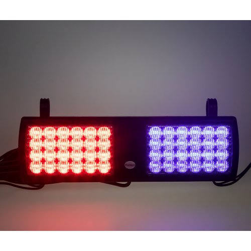 PREDATOR dual LED vnitřní, 48x1W, 12-24V, červeno-modrý