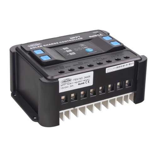 MPPT solární regulátor nabíjení 12V/24V, 20A