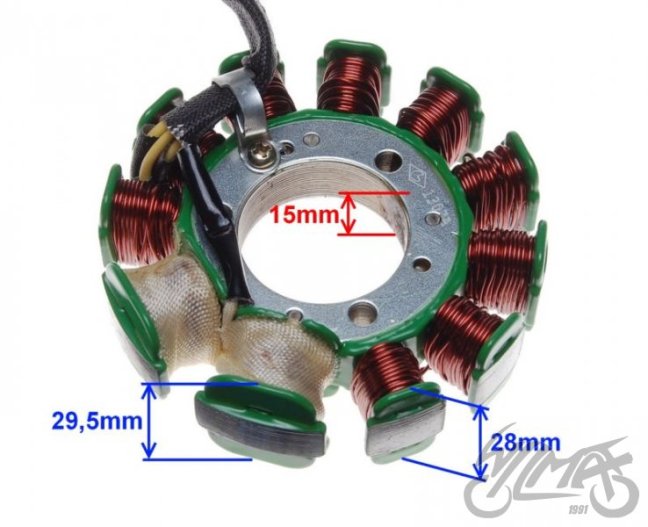 Stator zapalování Kingway Choper 150/250