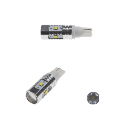 CREE LED T10 bílá, 12-24V, 25W (5x5W)