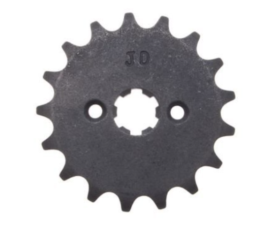 Řetězové kolečko pro Pitbike a ATV110 ocelové, typ řetězu: 420, počet zubů: 17
