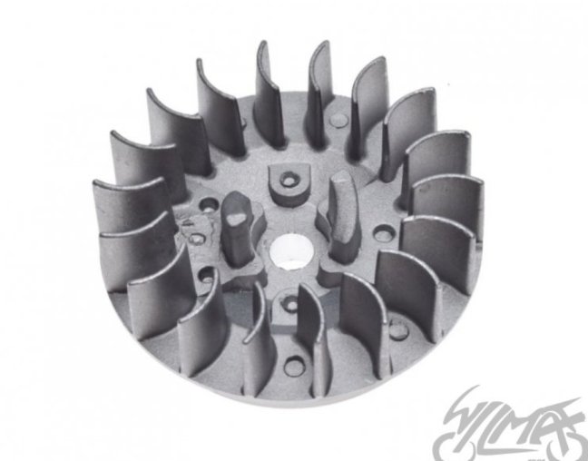 SETRVAČNÍK, MAGNETO S VENTILÁTOREM PRO MINIBIKE 50cc.