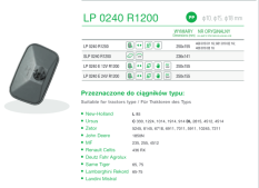 Univerzální zrcátko k traktoru, LP0240R1200 