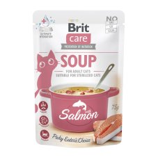 Brit Care Cat Soup with Salmon 75g