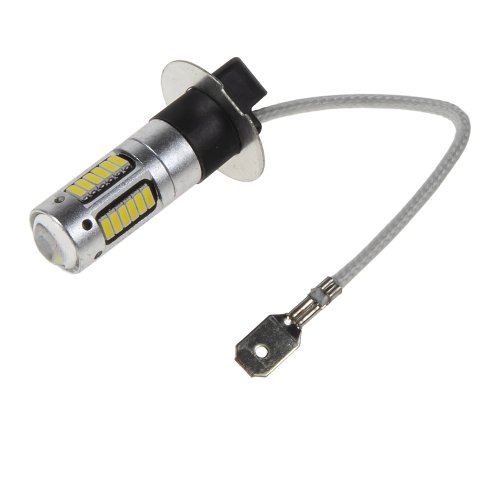 LED H3 bílá, 12-24V, 30LED/4014SMD