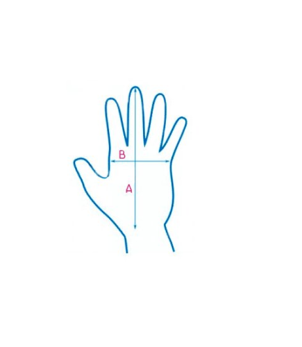 Dětské rukavice AERO - modré