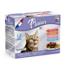Plaisir Cat kapsičky MULTIPACK 12x100g