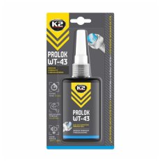 K2 PROLOK WT-43 - 50 ml - fixátor šroubových spojů střední pevnosti (modrý), WT-43 K2 PROLOK WT-43 - 50 ml - fixátor šroubových spojů střední pevnosti (modrý), WT-43