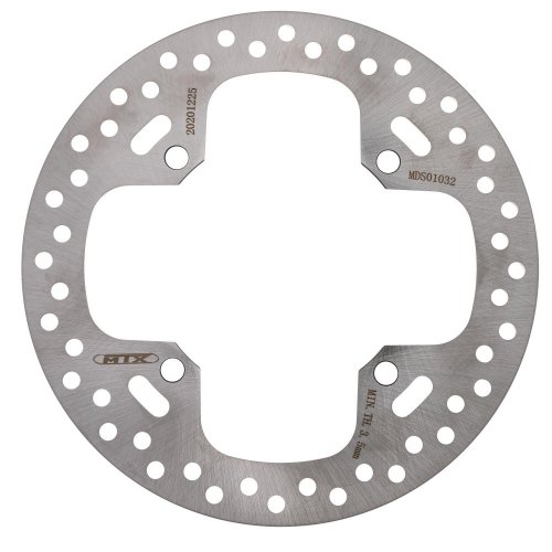 MTX Performance Brake Disc Front Solid Round Honda MD6124 #01032