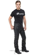 Kalhoty na motorku TXR Kansas se šněrováním černé velikost 4XL