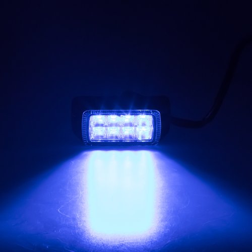 PROFI výstražné LED světlo vnější, modré, 12-24V, ECE R65