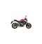 Padací slidery SL01 Honda CB 650R Neo Sport Café - Barva krytek: Červený eloxovaný hliník, Barva sliderů: Černý polyamid
