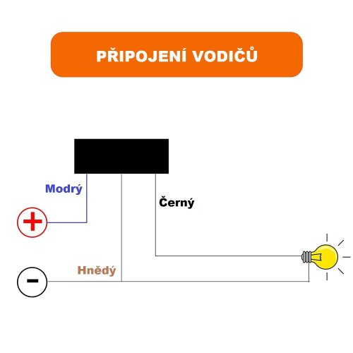 Spínač světel/predátorů/zvukových systémů na motocykl