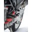 Padací protektory PHV Ducati Monster 600 / 625 / 695 / 750 / 800 / 900 / 900S / S2R / S1000 - Barva krytek: Červený eloxovaný hliník, Typ protektoru: PHV1K-půlkulatý černý protektor