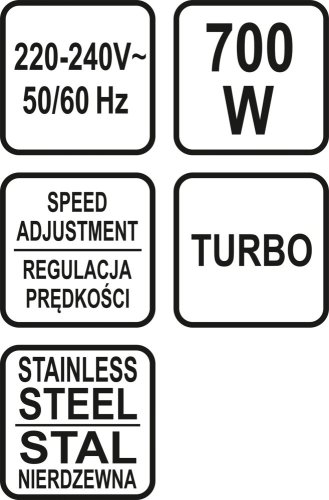 Tyčový mixér 700W 5v1