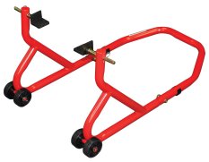 BikeTek Series 3 Přední a zadní Paddock stojan červený