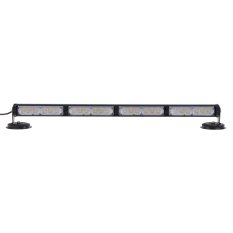 LED světelná alej, 24x 1W LED, oranžová 645mm, ECE R10