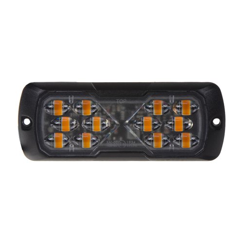 PROFI LED výstražné světlo 12-24V 11,5W oranžové ECE R65 114x44mm