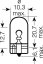 OSRAM 12V W5W (W2,1x9,5d) 5W standard (10ks)