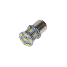 LED BAU15s bílá, 24V, 13LED/5730SMD