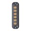 PREDATOR 6x4W LED vertikální, 12-24V, oranžový, ECE R65