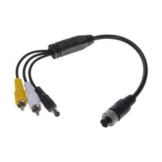 Kabel video 4pin samice / RCA + DC