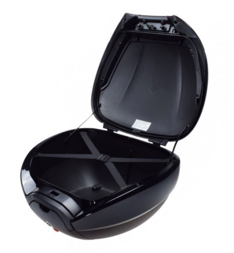Moto kufr Top Case K-MAX s univerzální plotnou - 40 litrů Černý matný