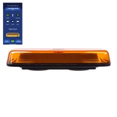 AKU LED rampa oranžová, APP, magnet, 12-24V, 304mm, ECE R65 R10