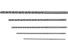 Vrták na kov 3 - 8 mm dlouhý, sada 5 ks